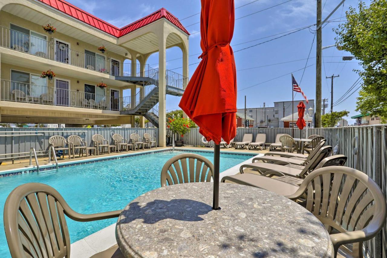 Quaint Wildwood Condo About Walk To Beach! Exterior foto