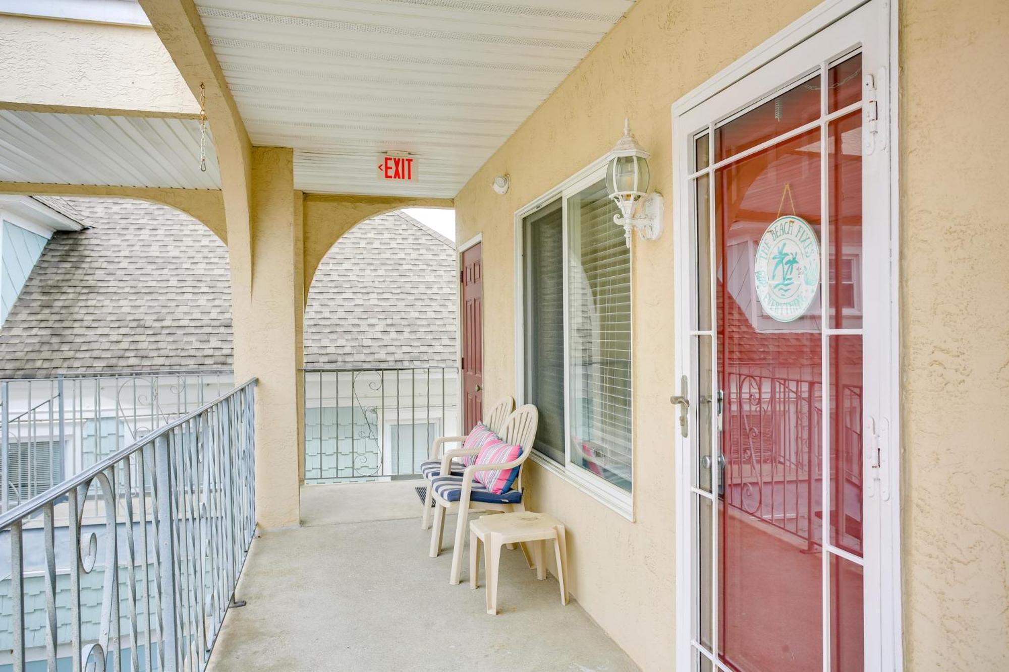 Quaint Wildwood Condo About Walk To Beach! Exterior foto