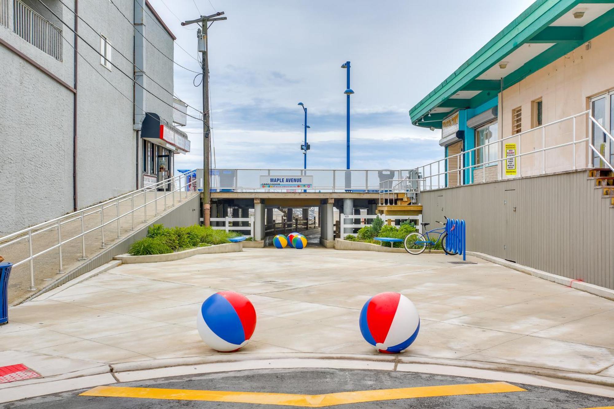 Quaint Wildwood Condo About Walk To Beach! Exterior foto