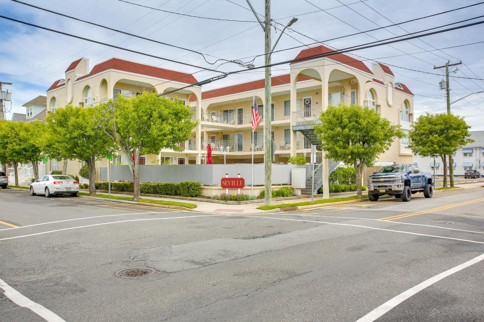 Quaint Wildwood Condo About Walk To Beach! Exterior foto